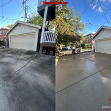 Expert Concrete Cleaning and Driveway Washing in University City, Missouri.